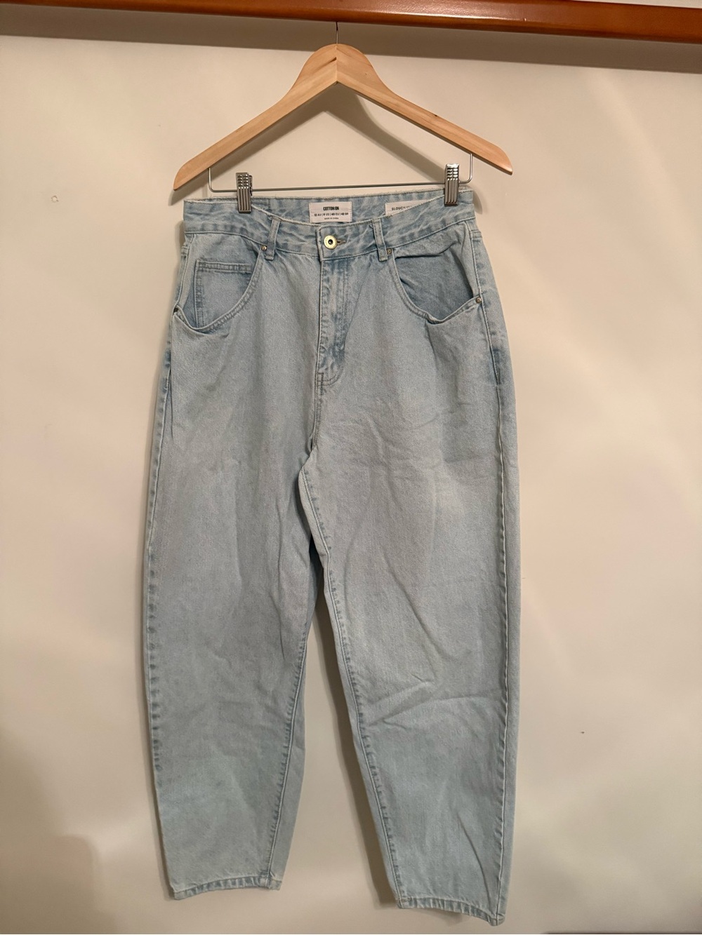 Cotton On Light Blue Boyfriend Jeans